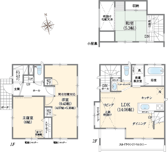 間取図