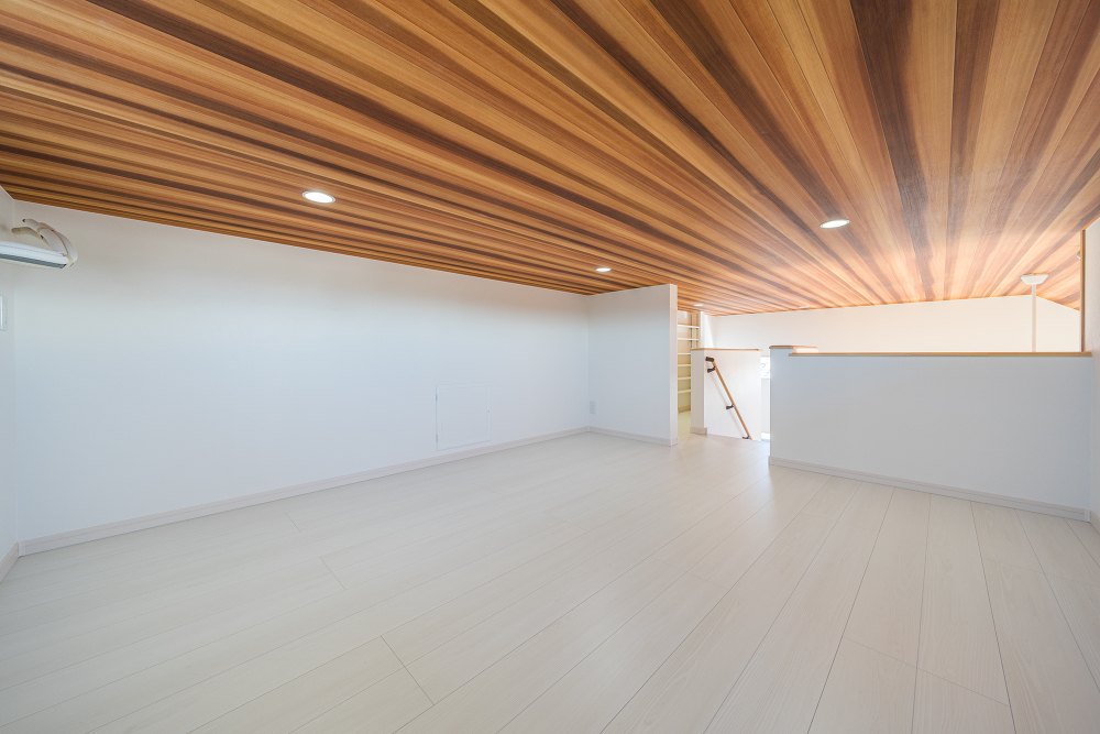 奥様のお気に入りは秘密基地みたいなあそび心がつまった小屋裏階