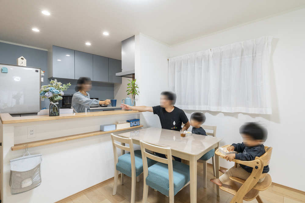 子どもたちとも遊んでくれて、親しみやすい人が多い会社です