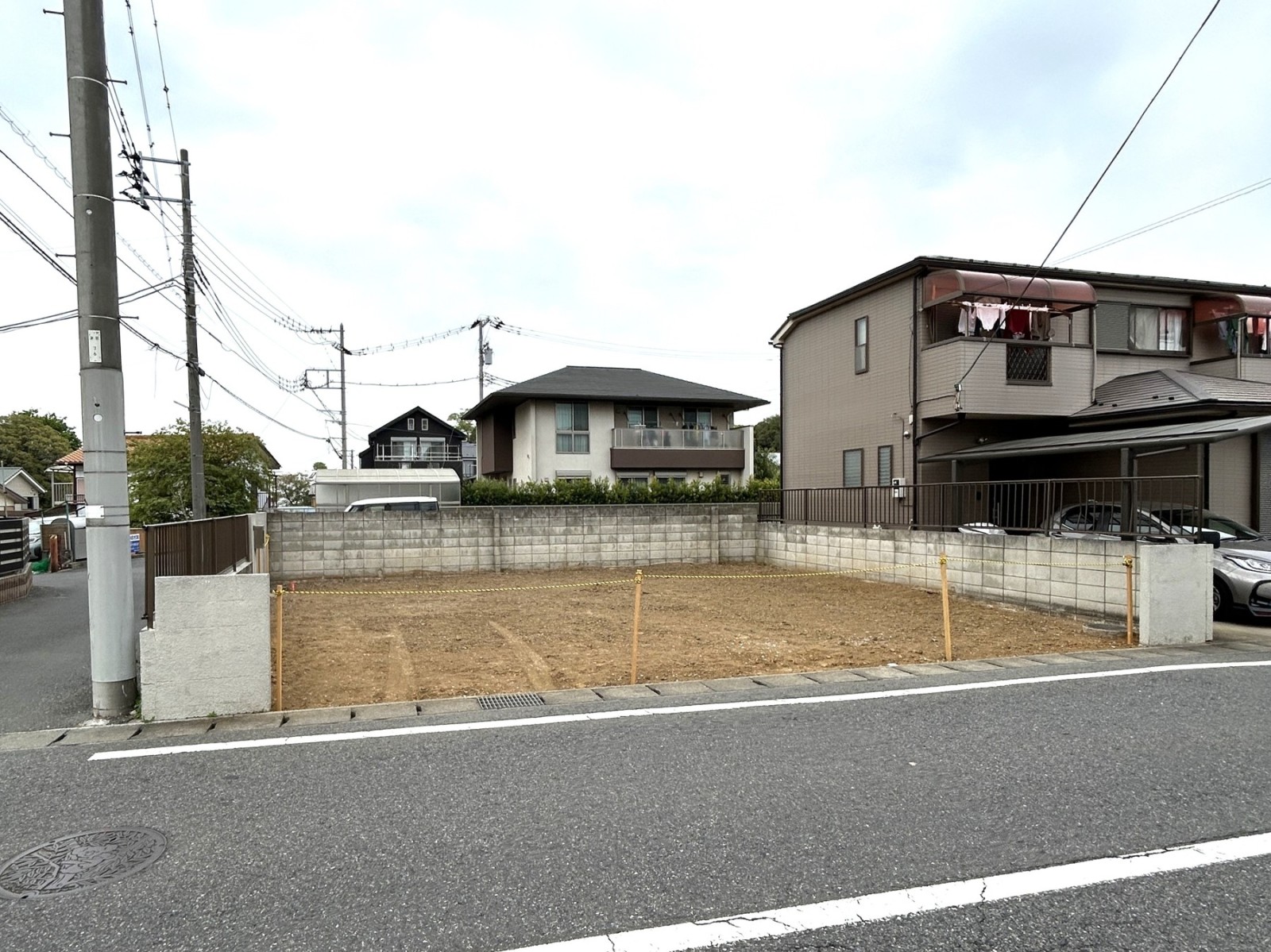 【北小金】駅歩8分　松戸市大谷口宅地分譲画像