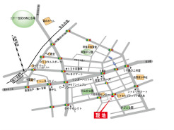 新八柱駅から徒歩15分の便利な立地。