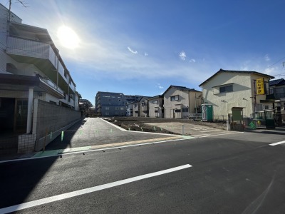 造成工事が終わった現地の様子