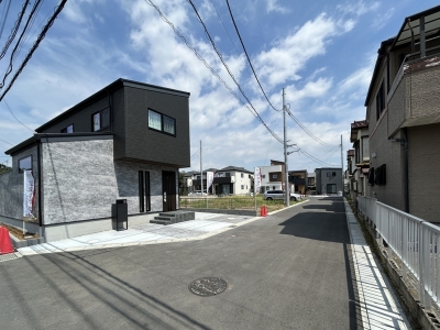 車の通り抜けがないプライベート街区（全7区画）