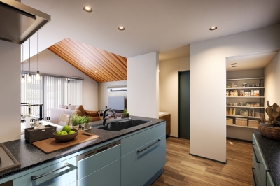 【2号棟】キッチン