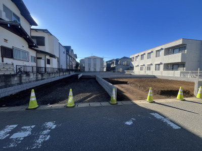 造成工事が終わった現地