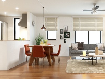 参考プラン内観（LDK）