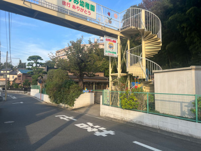 通園するのに安心な距離の近所の幼稚園