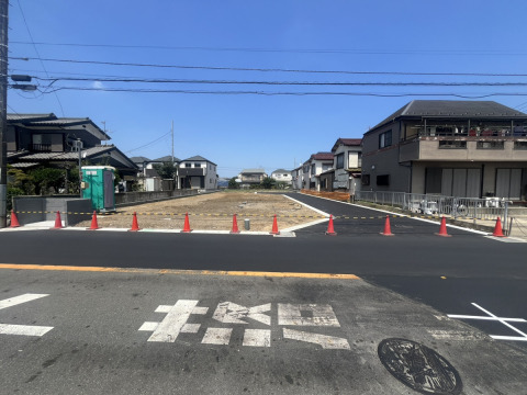 分譲地現地の様子