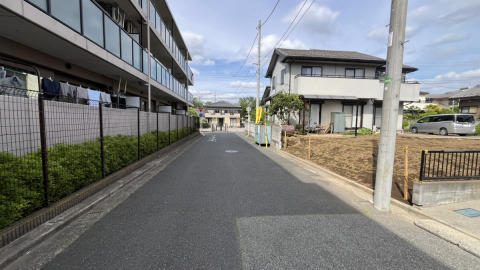 穏やかで心地よい住環境の現地街並み