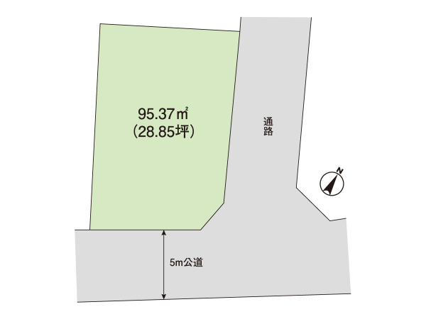 仲介　土地分譲（松戸市八ヶ崎6丁目）