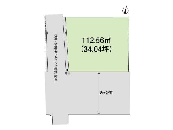 【北小金】駅歩8分　松戸市大谷口宅地分譲
