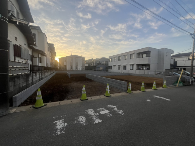 造成工事が終わった現地