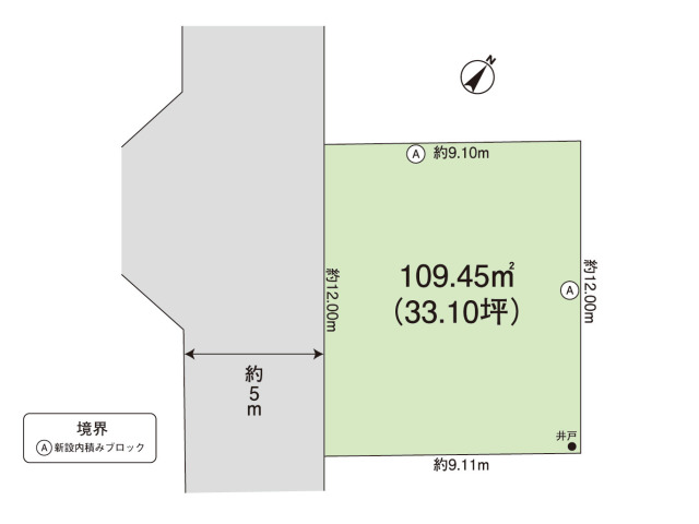 京成松戸線「常盤平」駅徒歩17分。
高台に広がる穏やかな街〈松戸市栗ヶ沢〉に、1区画限定で販売開始。

近くの公園から聞こえる木々のそよぎが、
日常にやさしい安らぎをもたらす、落ち着いた住環境です。

・土地面積：109.45ｍ2（33.10坪）
・販売区画：1区画


