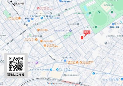 155上本郷地図(松戸新田) 155上本郷地図(松戸新田)