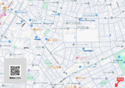 155上本郷地図 155上本郷地図