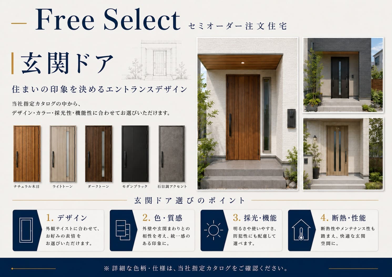 玄関ドア カタログ表紙